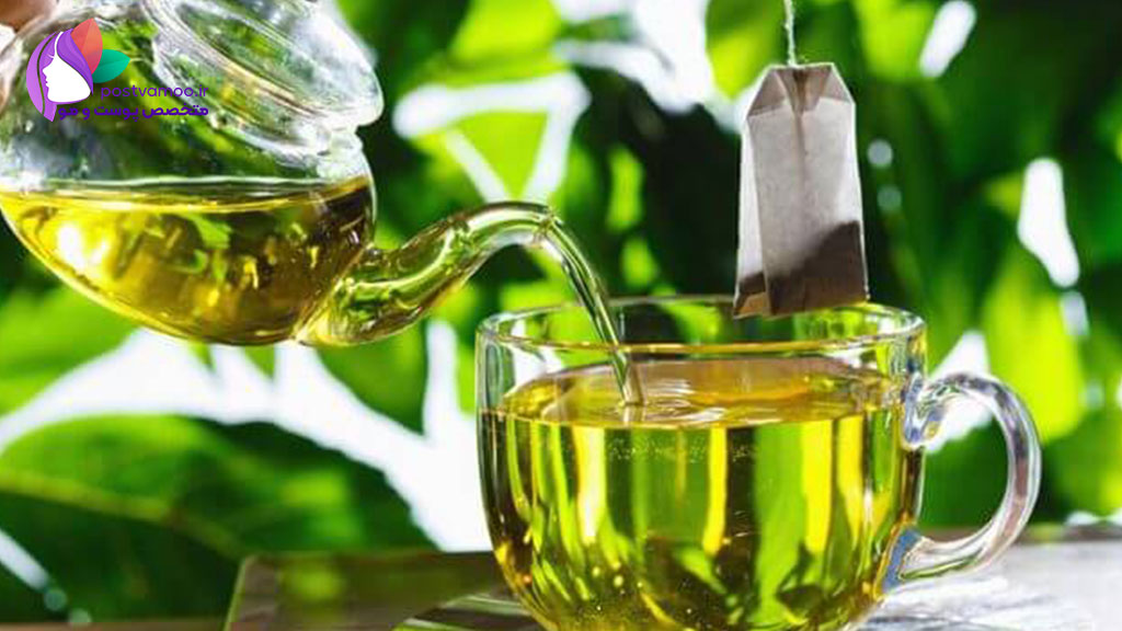 خاصیت چای سبز برای پوست جوان