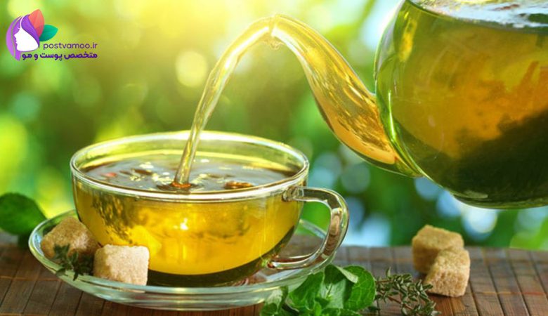 خاصیت چای سبز برای پوست
